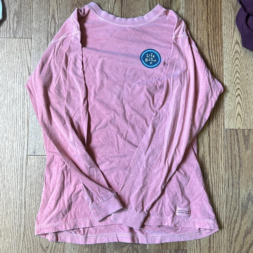 Vintage Life is Good Hockey Long Sleeve